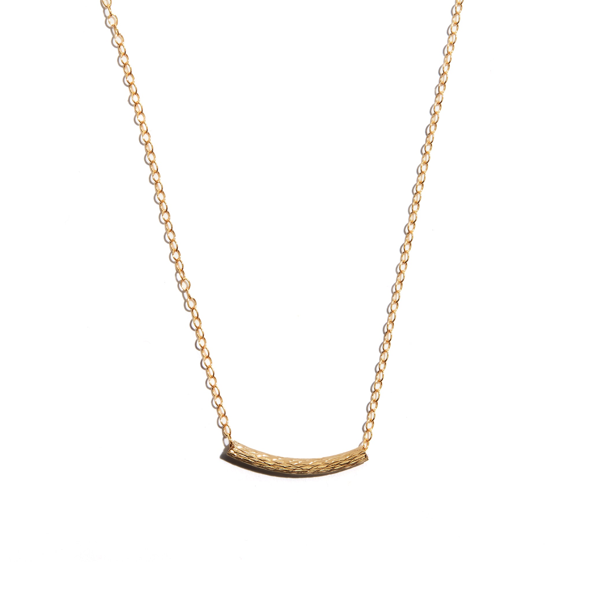 14K Gold Snake Chain Necklace 14K Yellow Gold / 18 +$40