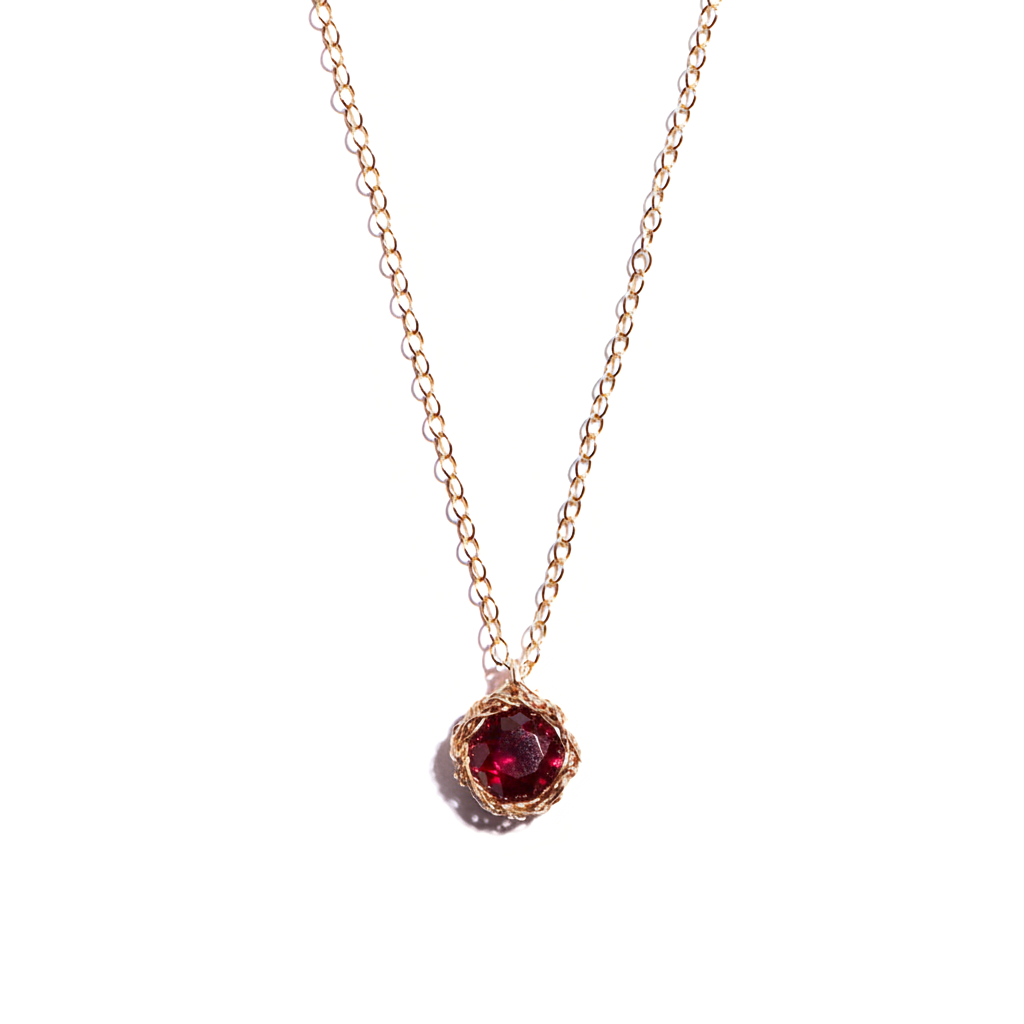 July Birthstone | Ruby | Ruby Necklace | Seoidin Jewellery – Seoidín