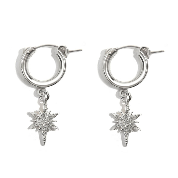◆STONEHENgE◆ silver two line earrings EleniStirrupEarrings-Silver5_1