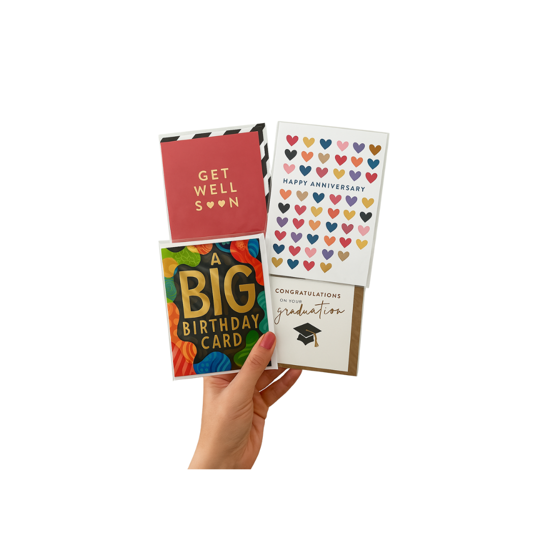 Birthday Cards, Anniversary Cards, Thank you Get well